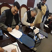 MOU Signing between AOTS ABK DOSOKAI Lahore regional centre and the University of Management and Technology (UMT)