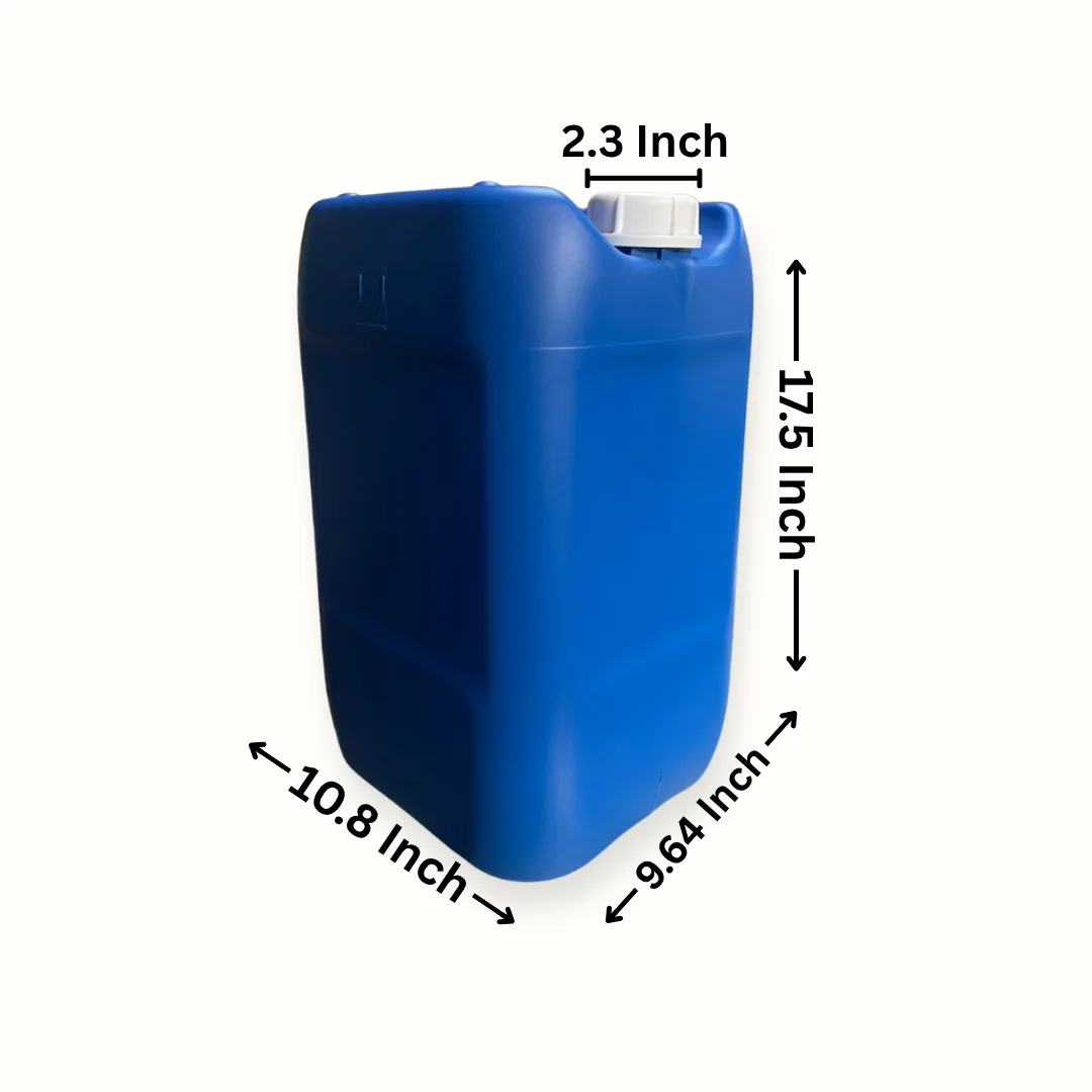 25 Litre Plastic Jerry Can in blue by Thermosole, model TIL-2009