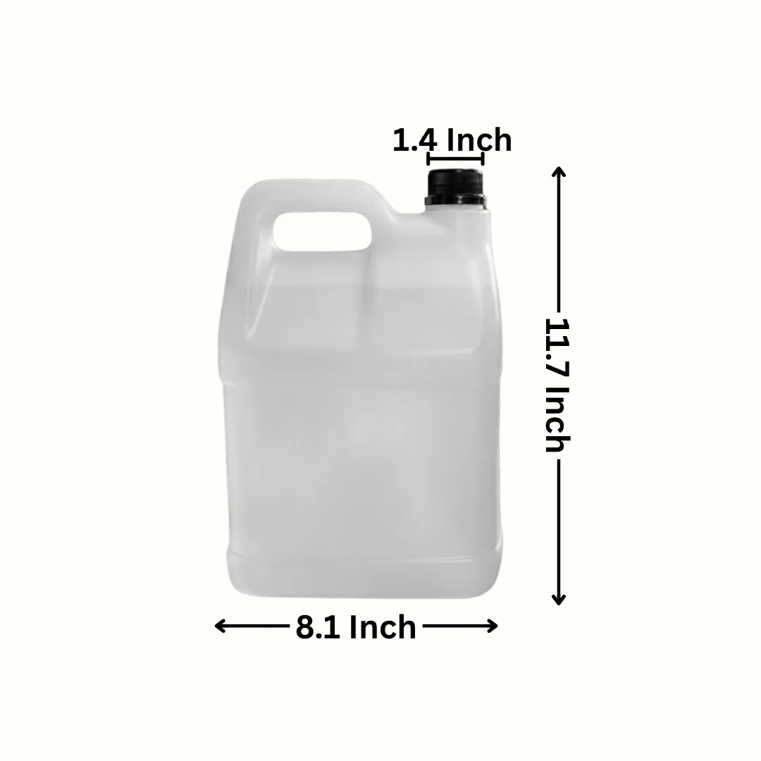 5 Litre Plastic Jerry Can in natural white by Thermosole, model TIL-2020