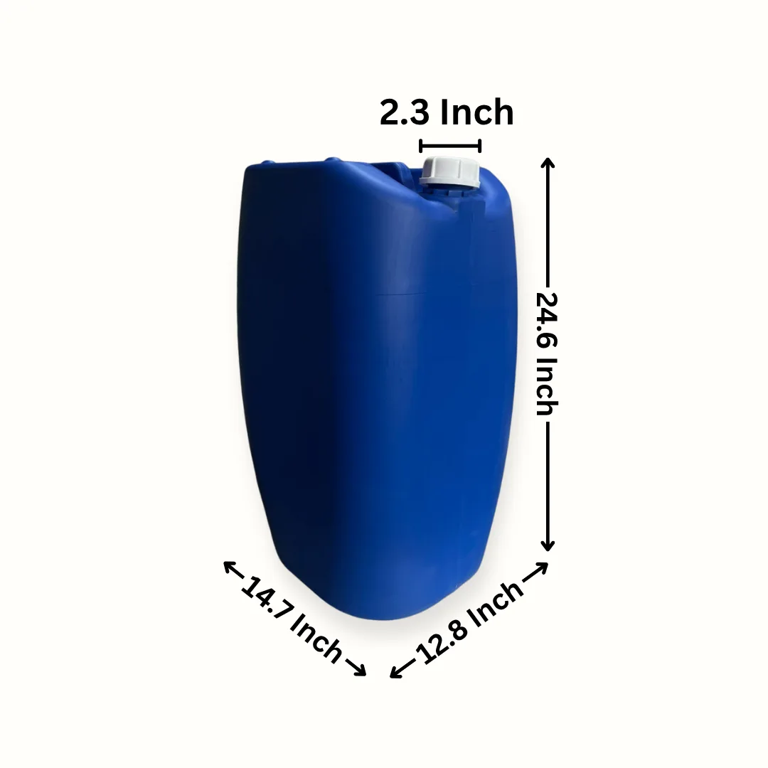 60 Litre Plastic Jerry Can in blue by Thermosole, model TIL-2011