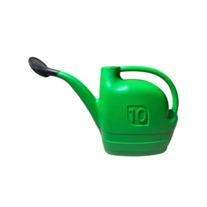 10 Litre Plastic Watering Can in green (TIL-1022-A) 10 Litre Plastic Watering Can in green by Thermosole, model TIL-1022